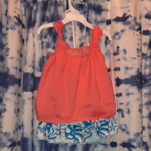 Toddler Girl Gymboree Tank Top and Skort